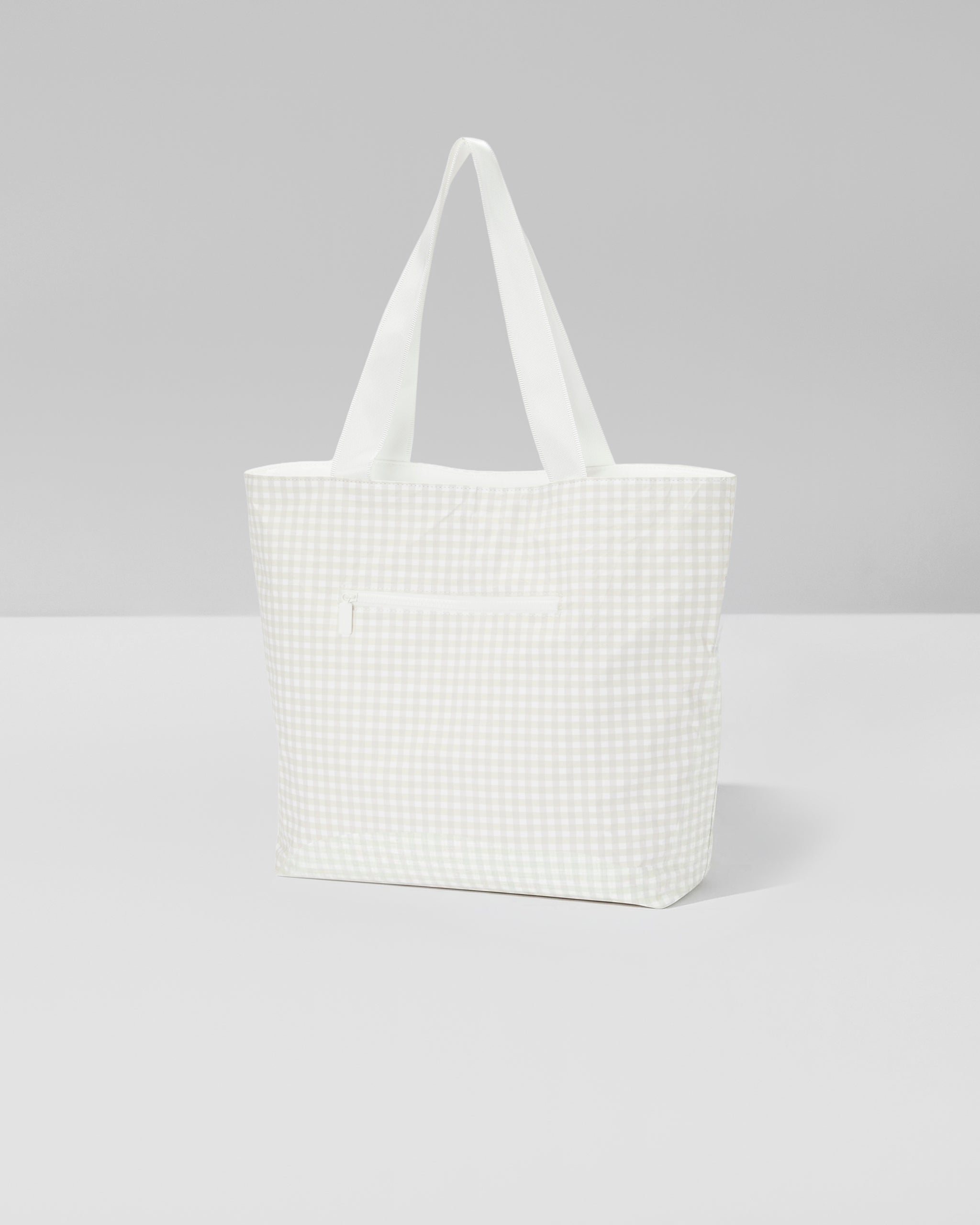 ALOHA-Day Tripper | Natural/Bone Gingham