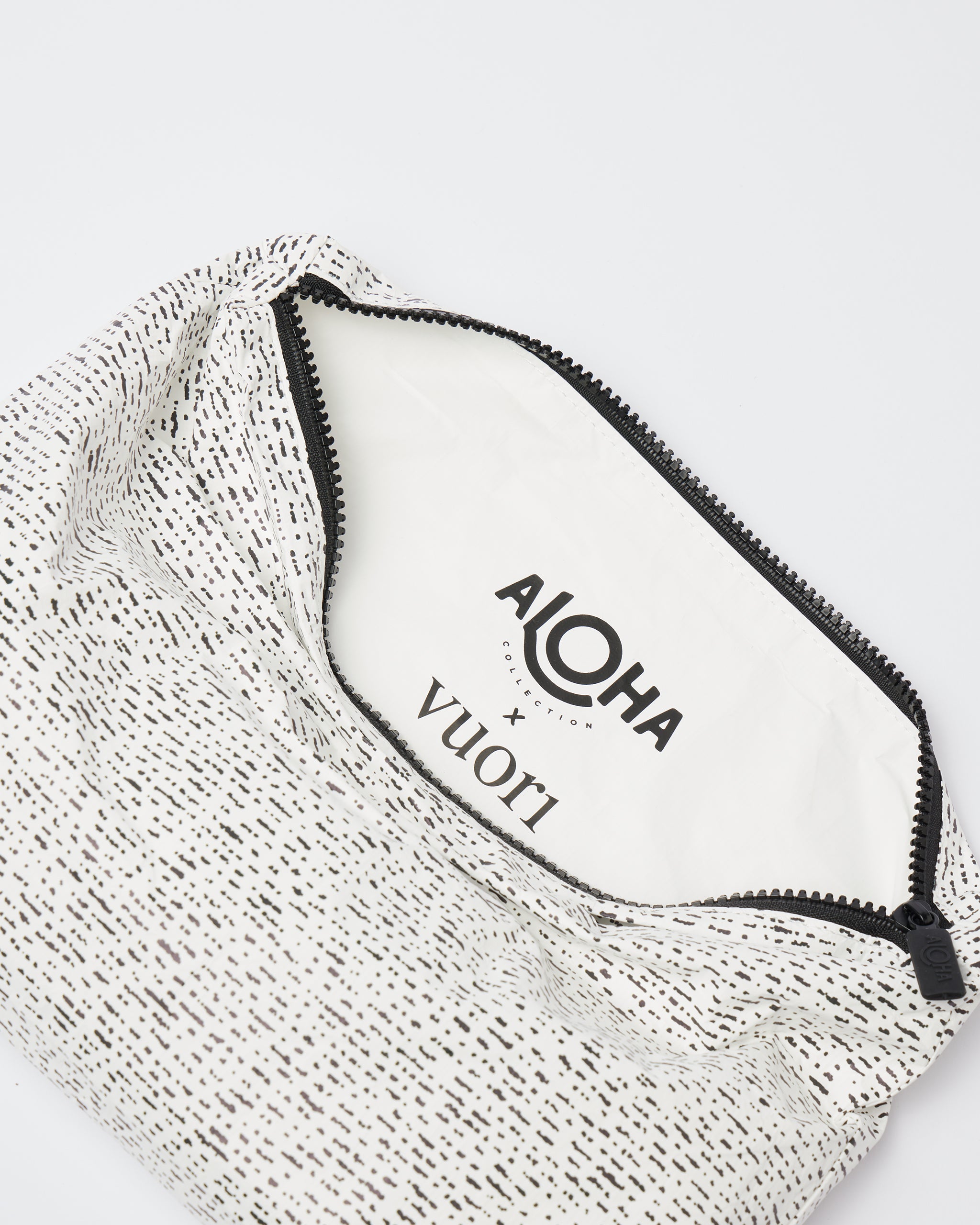 ALOHA-Mid Pouch | White Dashed Lines - Image 4