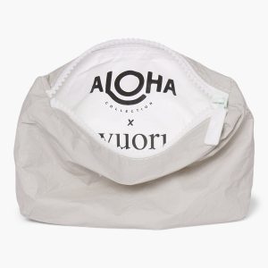 Aloha Mini Pouch | Coconut White