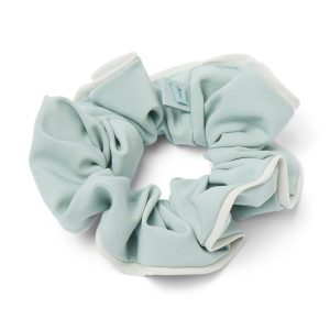 Piped Scrunchie | Crushed Ice