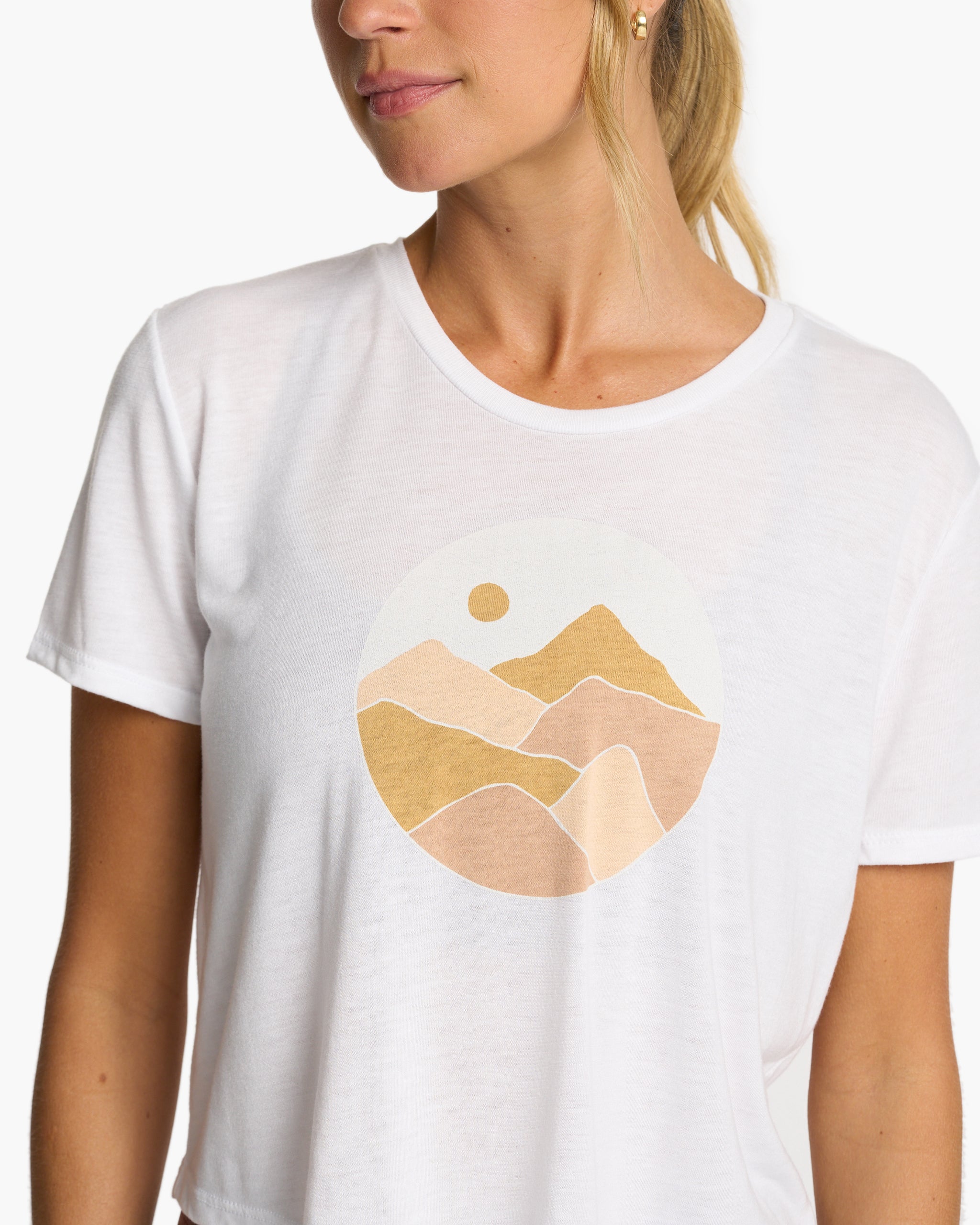 Women's Landscapes Tee | White - Image 3