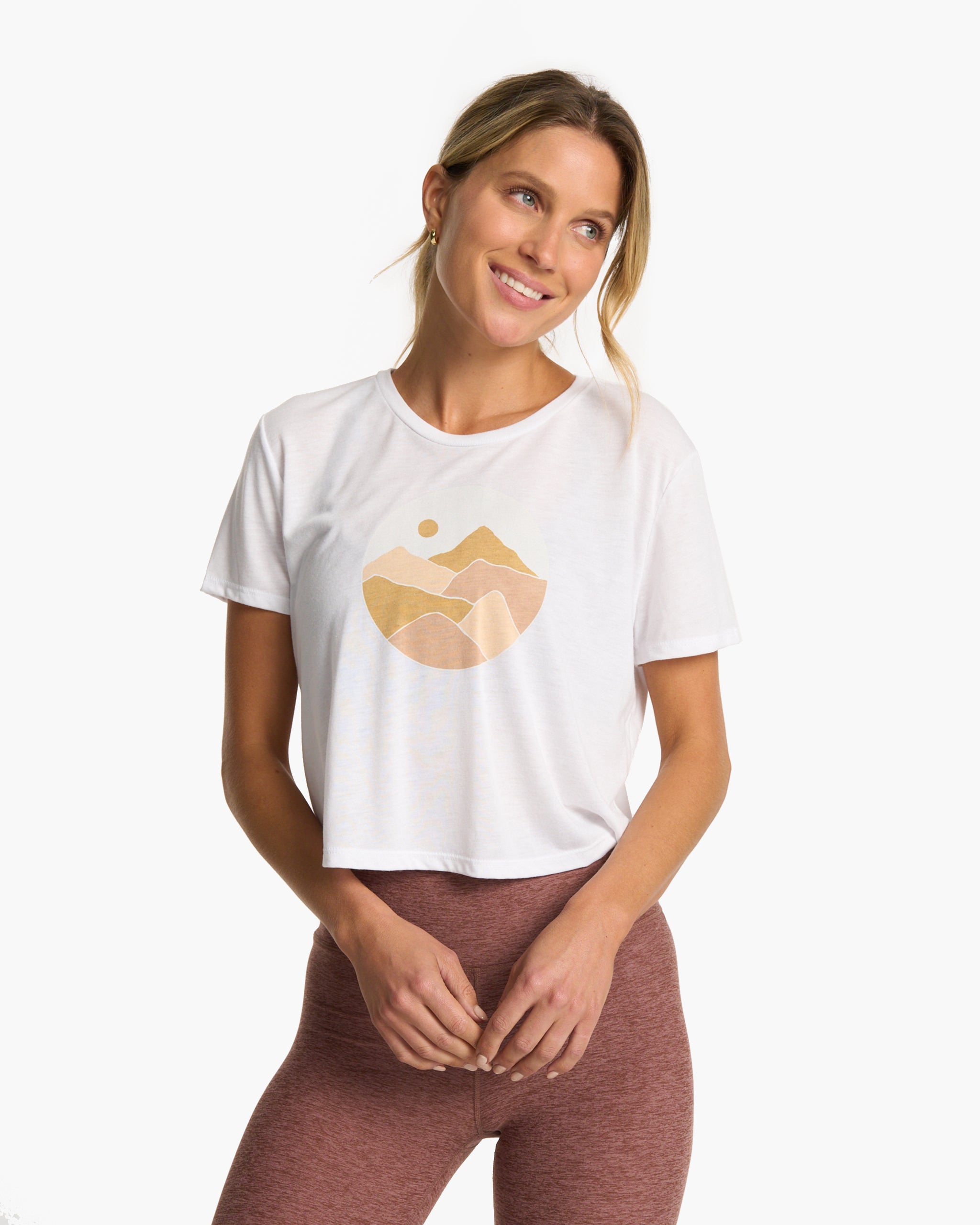 Women's Landscapes Tee | White - Image 5