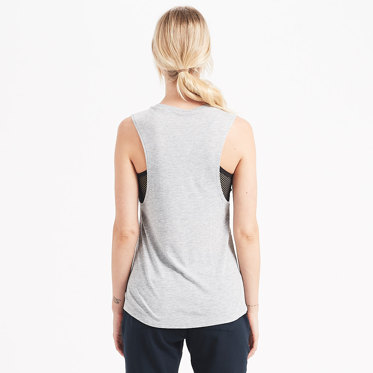 Layered Tank | Heather Grey - Image 3