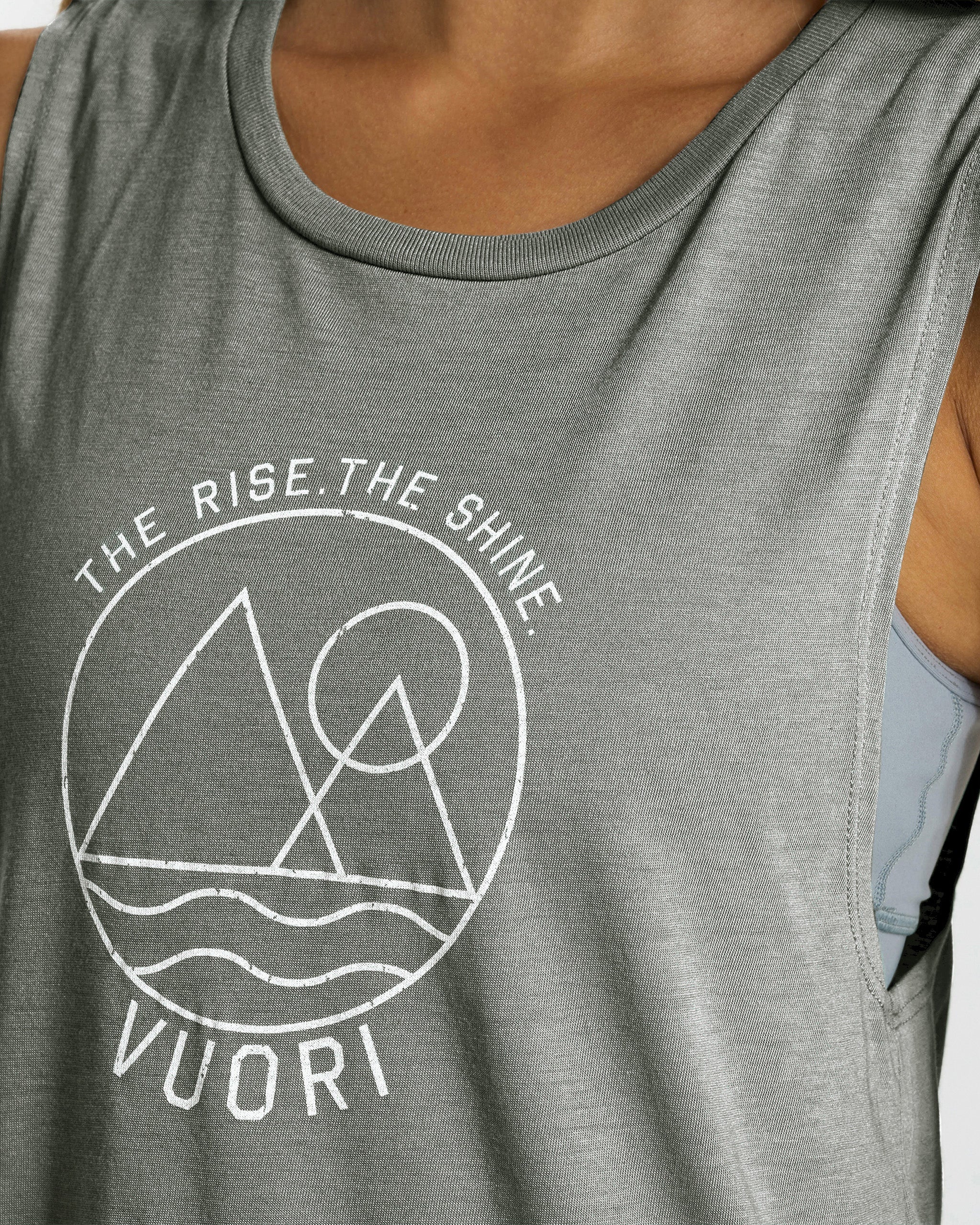 The Rise The Shine Tank | Dusty Pine - Image 4