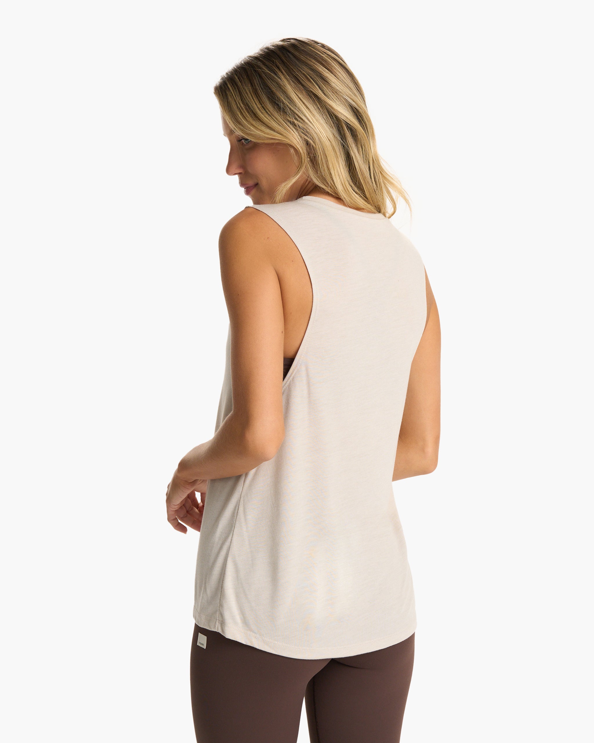 The Rise The Shine Tank | Heather Dust - Image 4