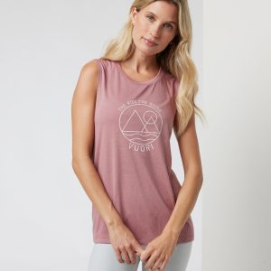 The Rise The Shine Tank | Mauve
