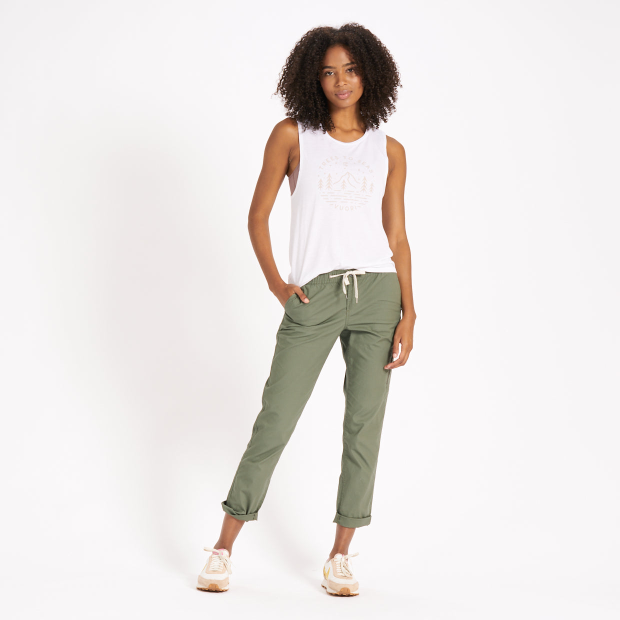 Trees to Seas Tank | White - Image 2