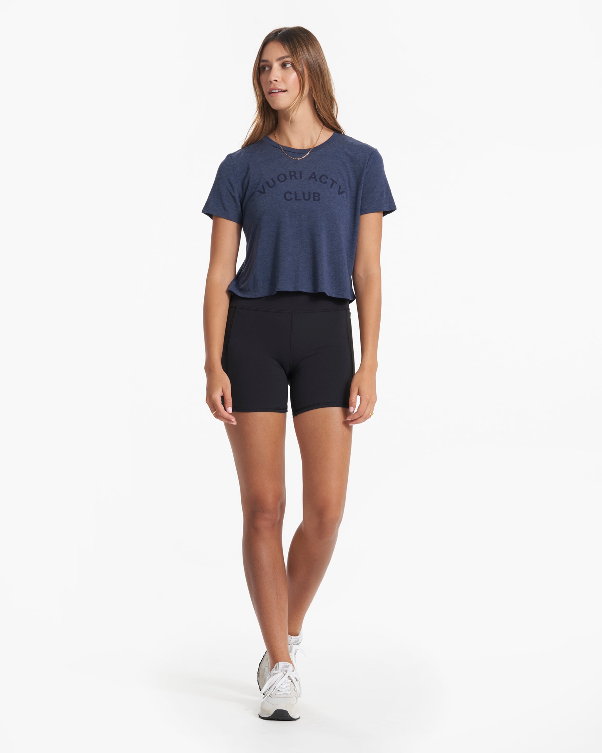 ACTV Club Tee | Navy Heather - Image 4