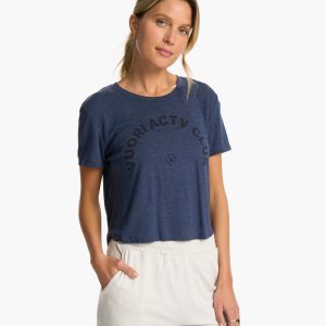 ACTV Club Tee 2.0 | Heather Navy