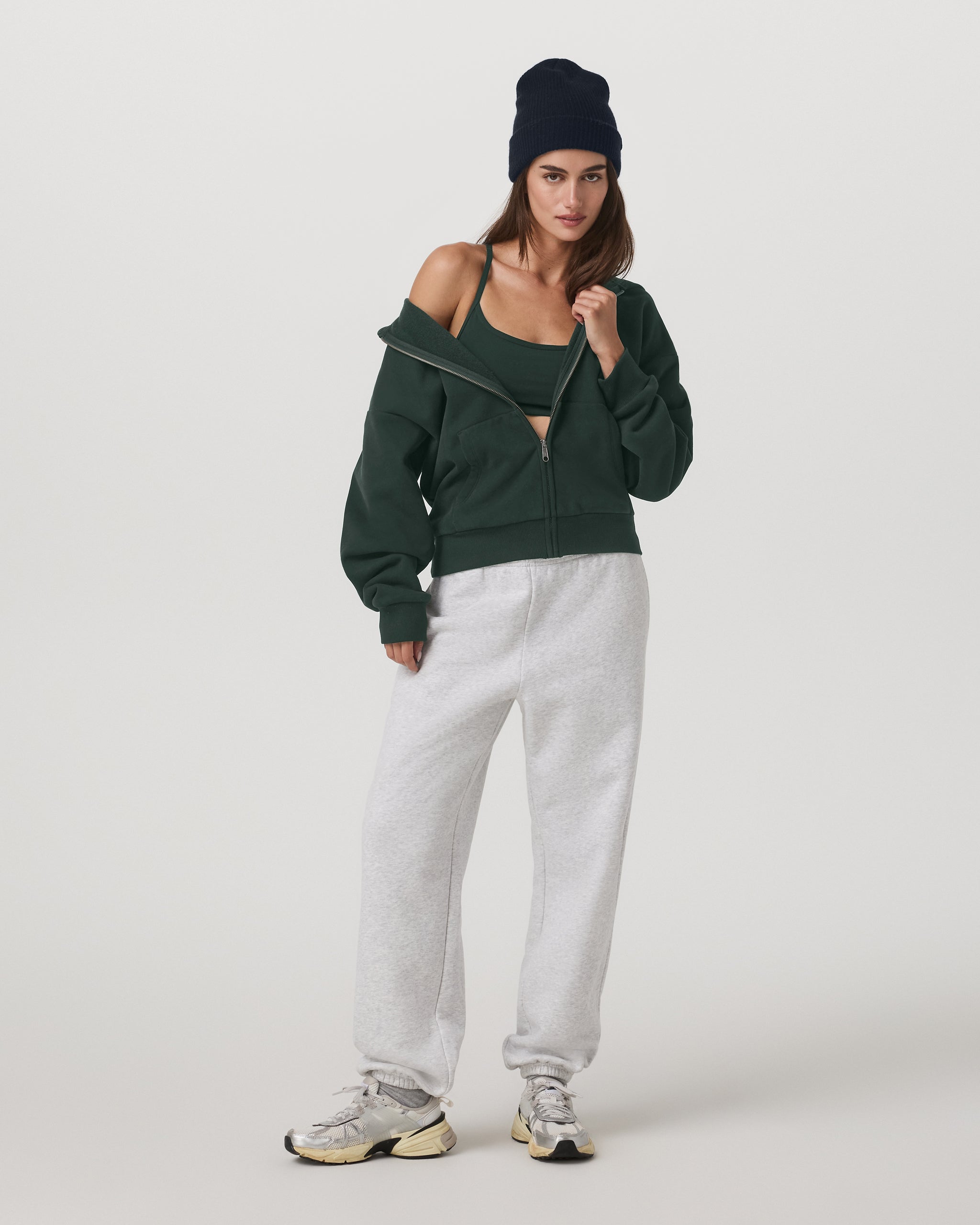 Restore Full Zip Hoodie | Evergreen - Image 4